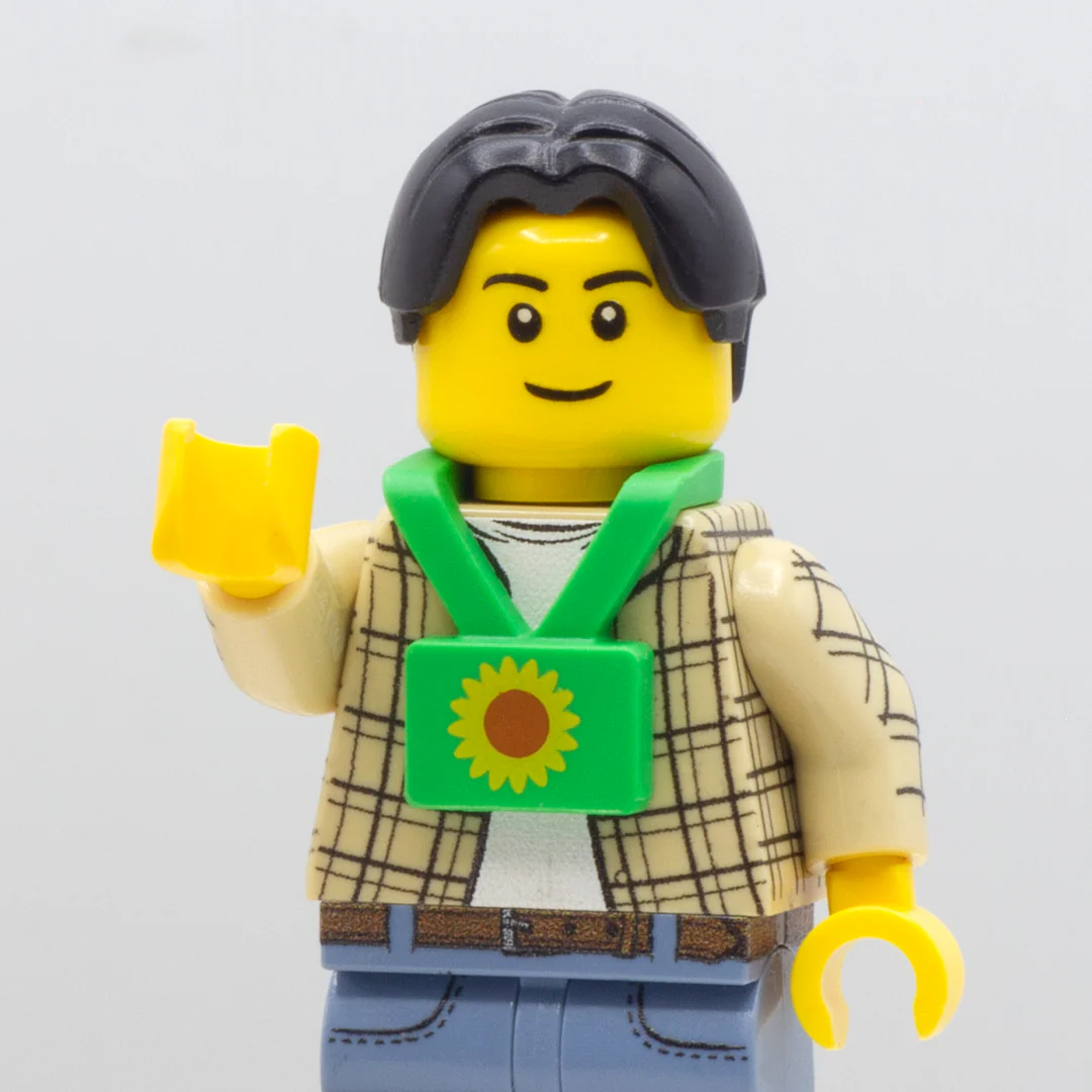 LEGO Sunflower Lanyard - LEGO Minifigure Accessory - Image 3