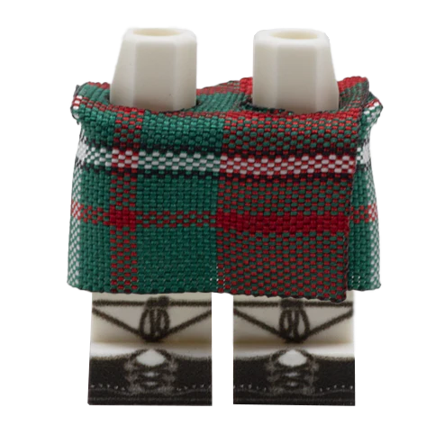 Tartan Kilt (Various Types of Tartan) - Minifigure Skirt & Legs - Image 2