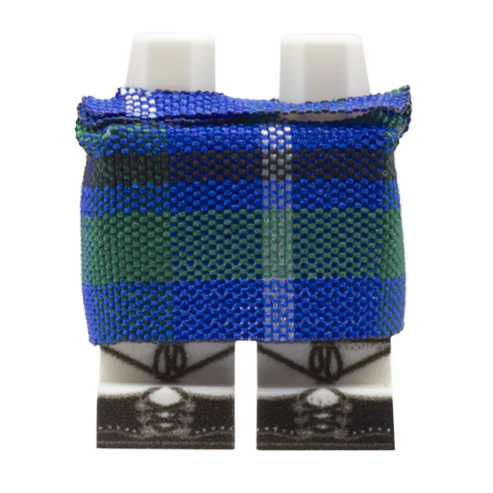 Tartan Kilt (Various Types of Tartan) - Minifigure Skirt & Legs - Image 3