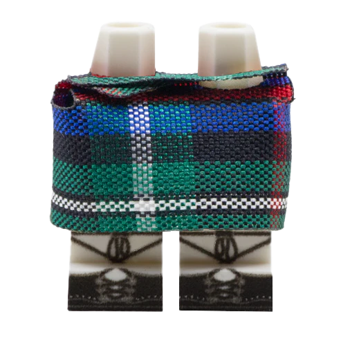 Tartan Kilt (Various Types of Tartan) - Minifigure Skirt & Legs - Image 4