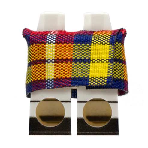 Tartan Kilt (Various Types of Tartan) - Minifigure Skirt & Legs - Image 8