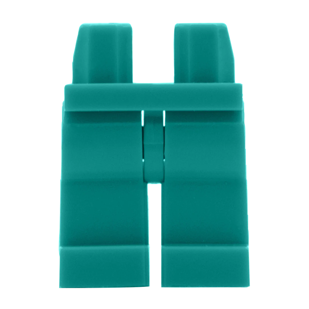 Teal Legs - LEGO Minifigure Legs
