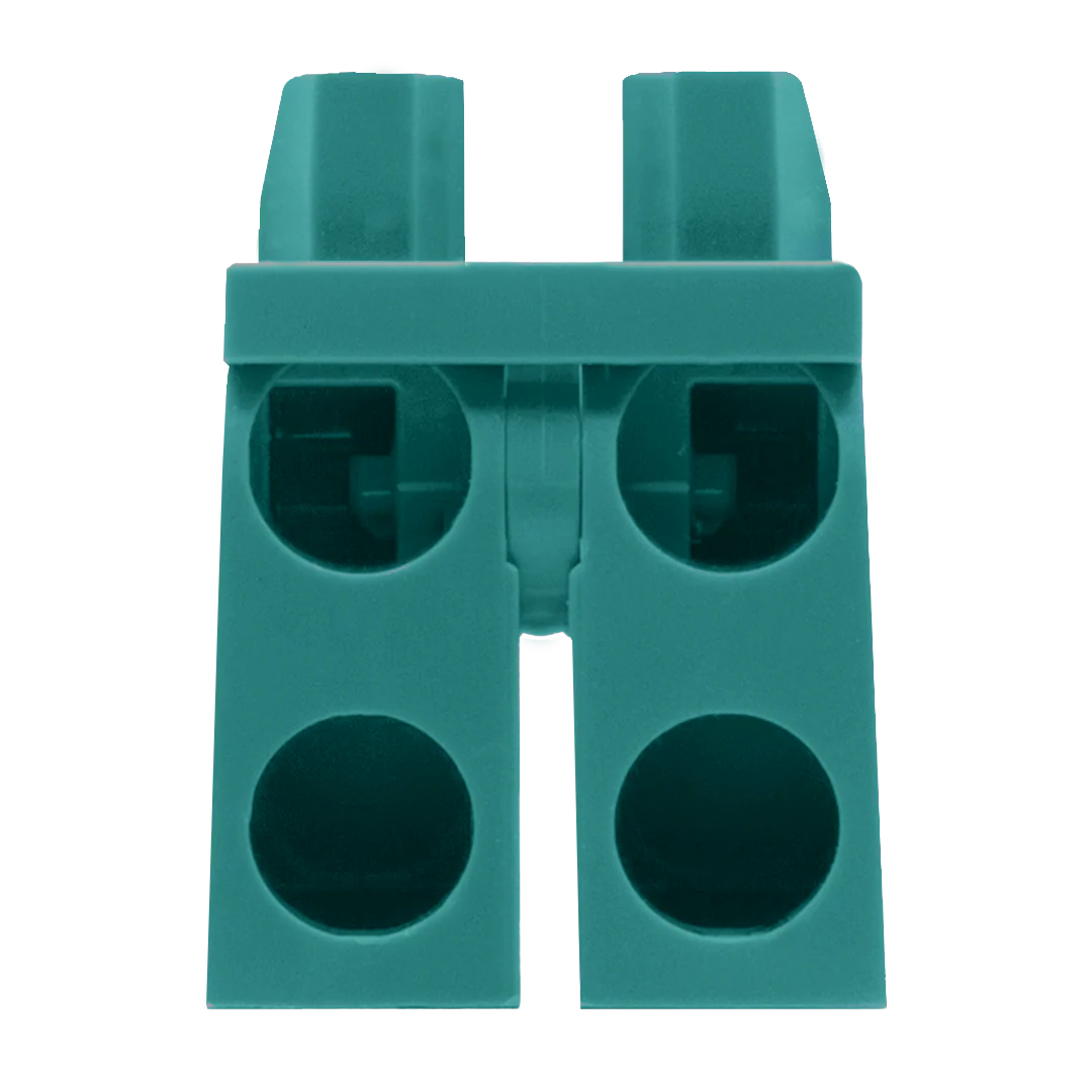 Teal Legs - LEGO Minifigure Legs - Image 2