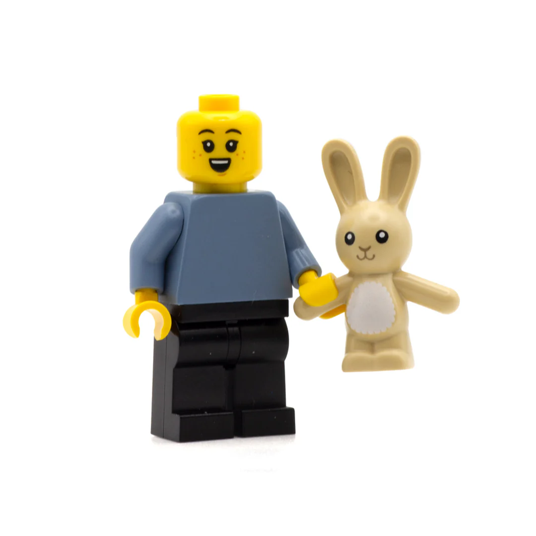 LEGO Rabbit Teddy - Minifigure Accessory - Image 2