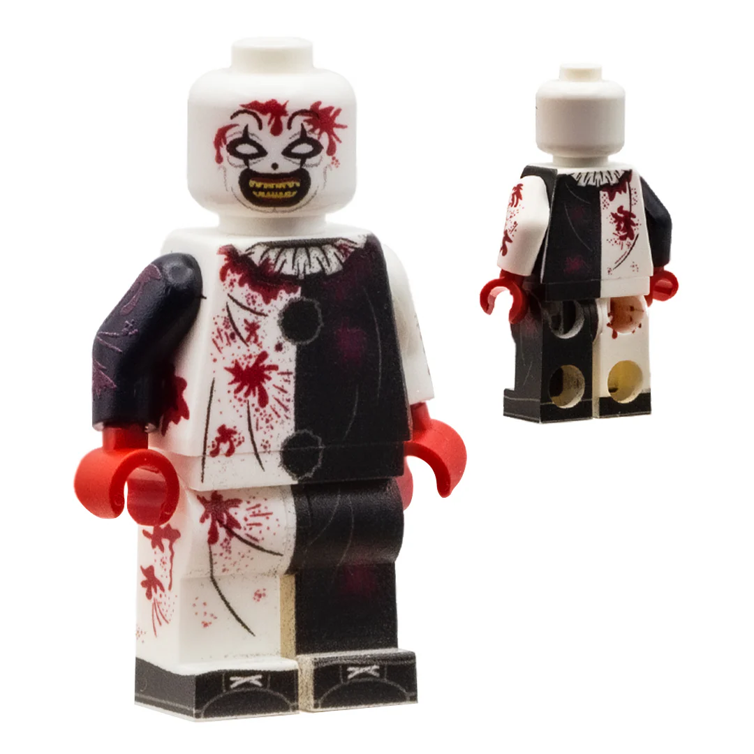 Terrifying Clown - Custom Design Minifigure - Image 2