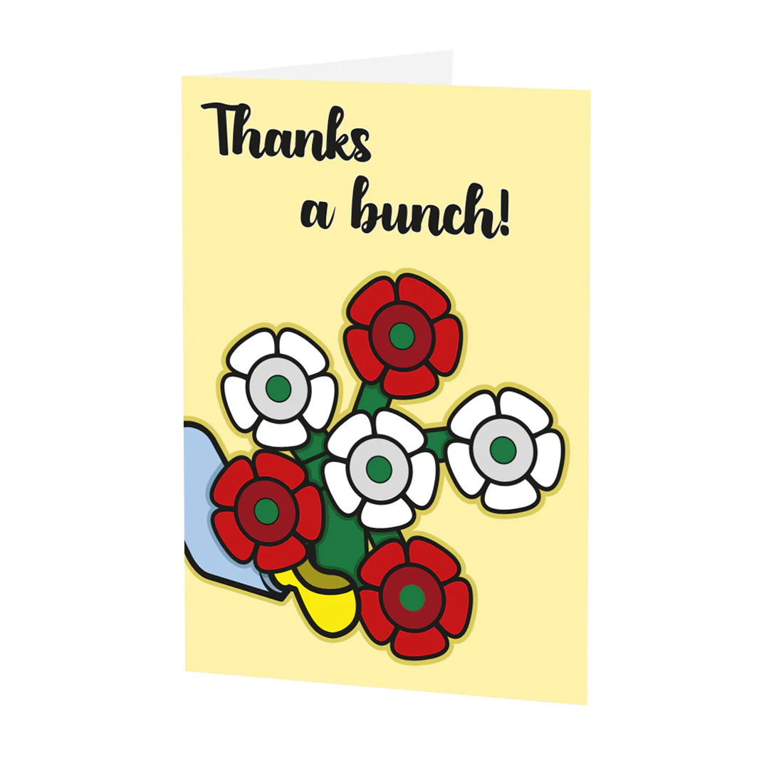 'Thanks a bunch!' - Greeting Card