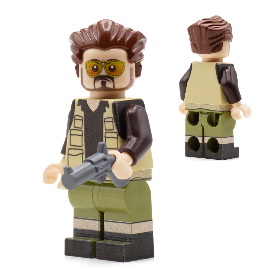 The Dude and Walter - Custom Design Minifigure - Image 3