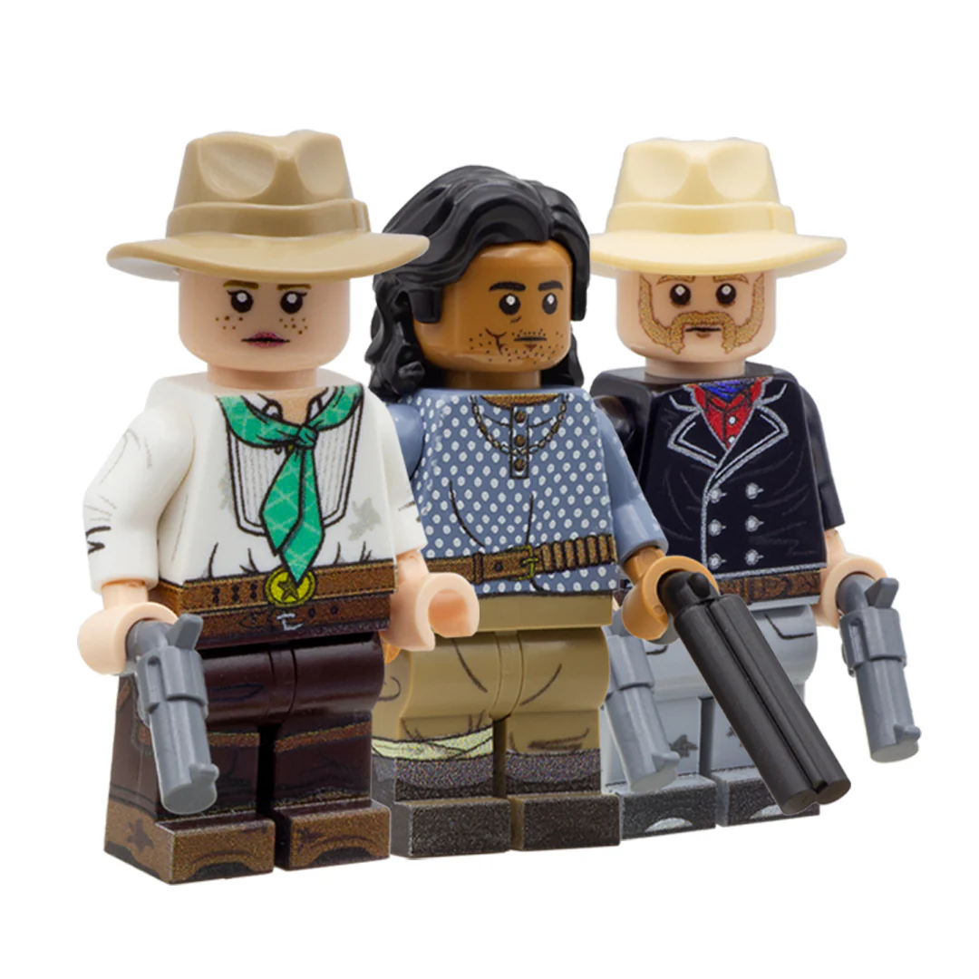 The Redemption Cowboys - Custom Design Minifigure - Image 3