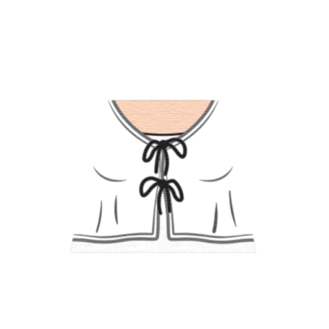 Tied Front Cardigan - Custom Design Minifigure Torso - Image 34