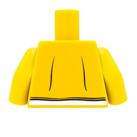 Tied Front Cardigan - Custom Design Minifigure Torso - Image 41