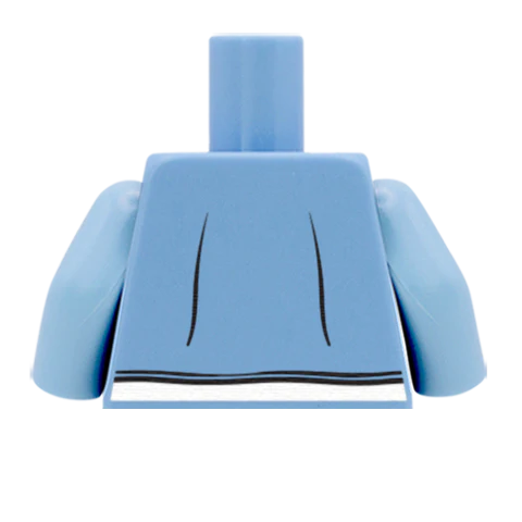 Tied Front Cardigan - Custom Design Minifigure Torso - Image 45