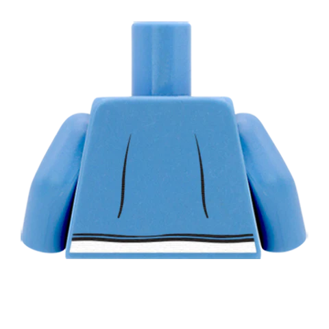 Tied Front Cardigan - Custom Design Minifigure Torso - Image 56