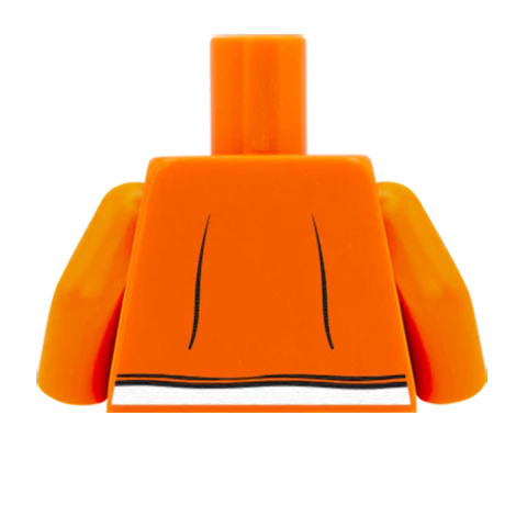 Tied Front Cardigan - Custom Design Minifigure Torso - Image 61