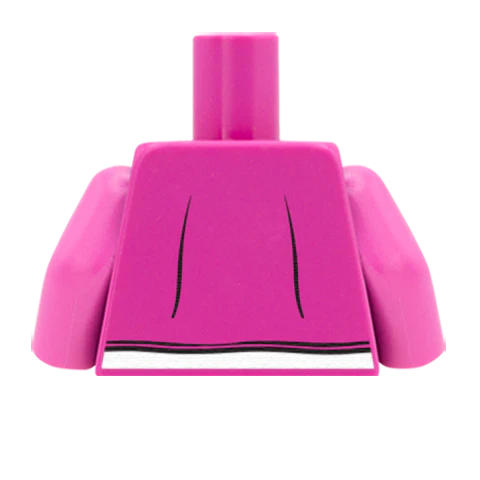 Tied Front Cardigan - Custom Design Minifigure Torso - Image 63