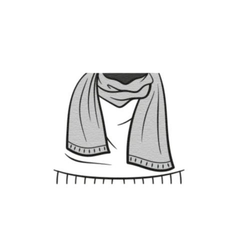 Jumper with Scarf - Custom Design Minifigure Torso - Image 31