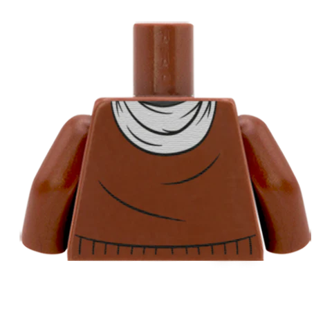Jumper with Scarf - Custom Design Minifigure Torso - Image 38