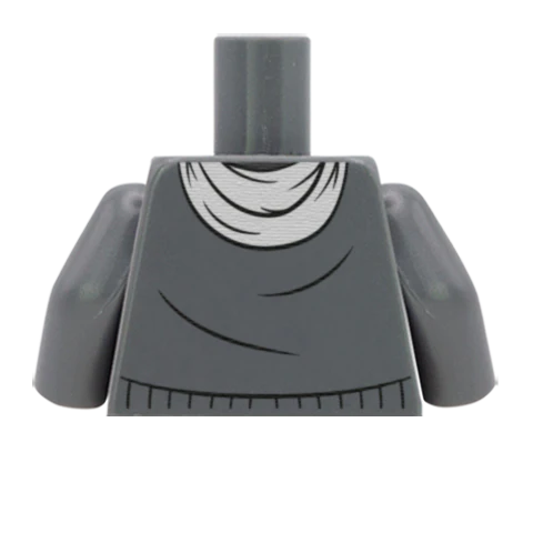 Jumper with Scarf - Custom Design Minifigure Torso - Image 41
