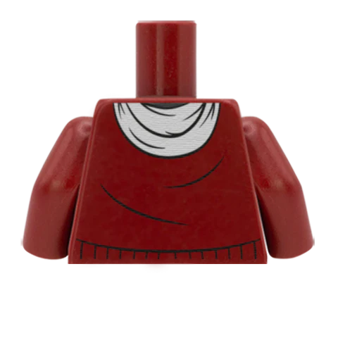 Jumper with Scarf - Custom Design Minifigure Torso - Image 43