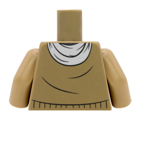 Jumper with Scarf - Custom Design Minifigure Torso - Image 44
