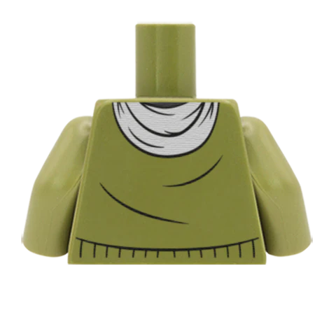 Jumper with Scarf - Custom Design Minifigure Torso - Image 46