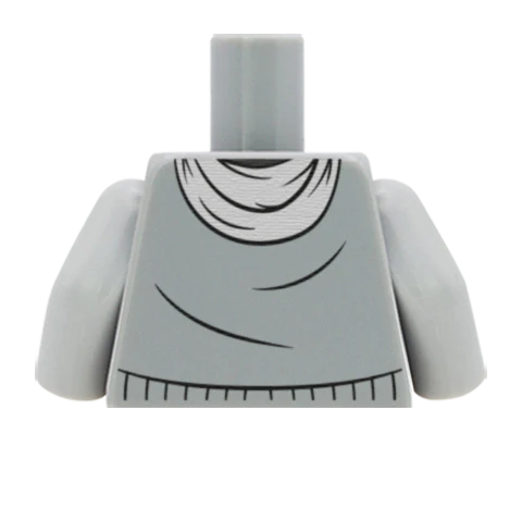 Jumper with Scarf - Custom Design Minifigure Torso - Image 48