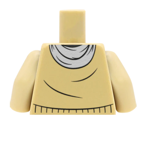 Jumper with Scarf - Custom Design Minifigure Torso - Image 49