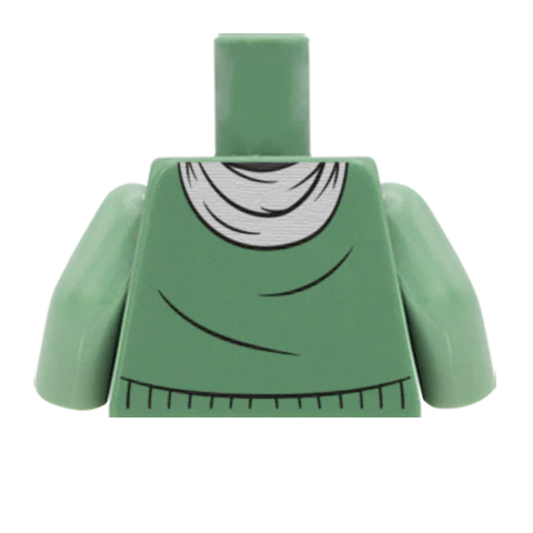 Jumper with Scarf - Custom Design Minifigure Torso - Image 57