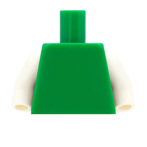 Traditional Dirndl Blouse - Custom Design Minifigure Torso - Image 15