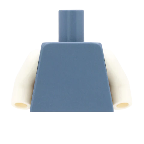 Traditional Dirndl Blouse - Custom Design Minifigure Torso - Image 4