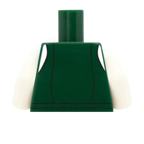 Traditional Dirndl Blouse - Custom Design Minifigure Torso - Image 48