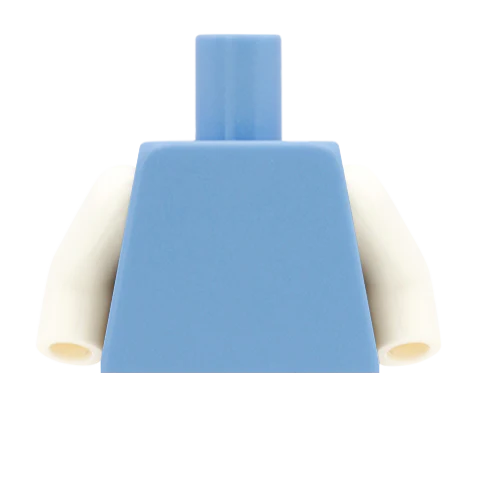 Traditional Dirndl Blouse - Custom Design Minifigure Torso - Image 5