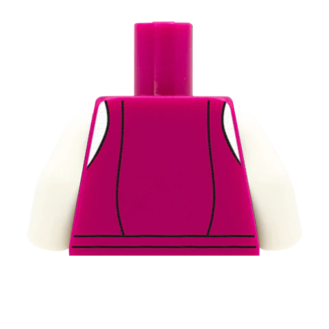 Traditional Dirndl Blouse - Custom Design Minifigure Torso - Image 50