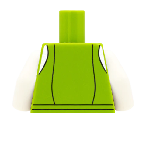 Traditional Dirndl Blouse - Custom Design Minifigure Torso - Image 58