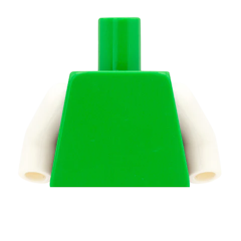 Traditional Dirndl Blouse - Custom Design Minifigure Torso - Image 6