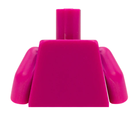 Tuxedo and Custom Cravat - Custom Design Minifigure Torso - Image 42