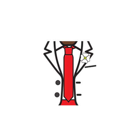 Tuxedo with Custom Coloured Tie and Cummerbund  - Custom Design Minifigure Torso - Image 38