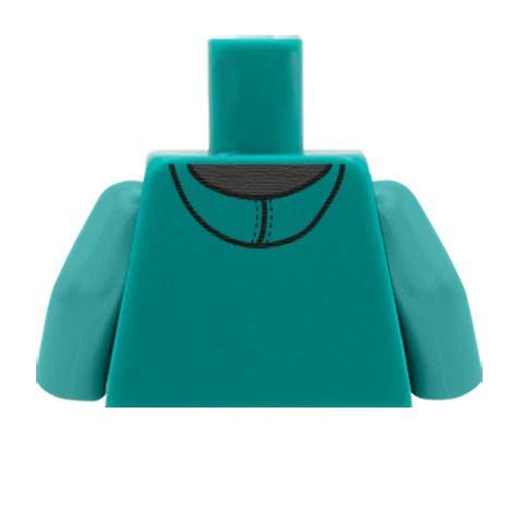 University Hoodie - Custom Design Minifigure Torso - Image 58
