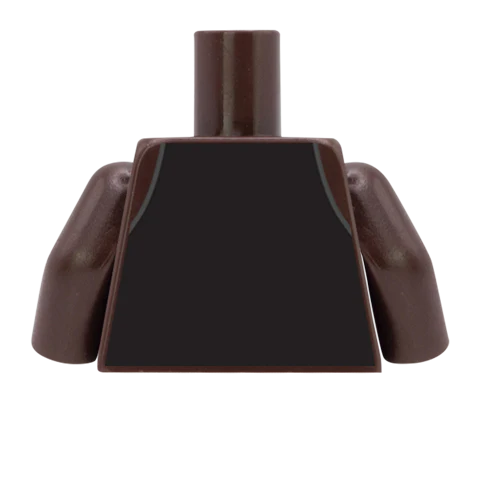 Waistcoat, Pocket Watch, Shirt and Tie - Custom Design Minifigure Torso - Image 35