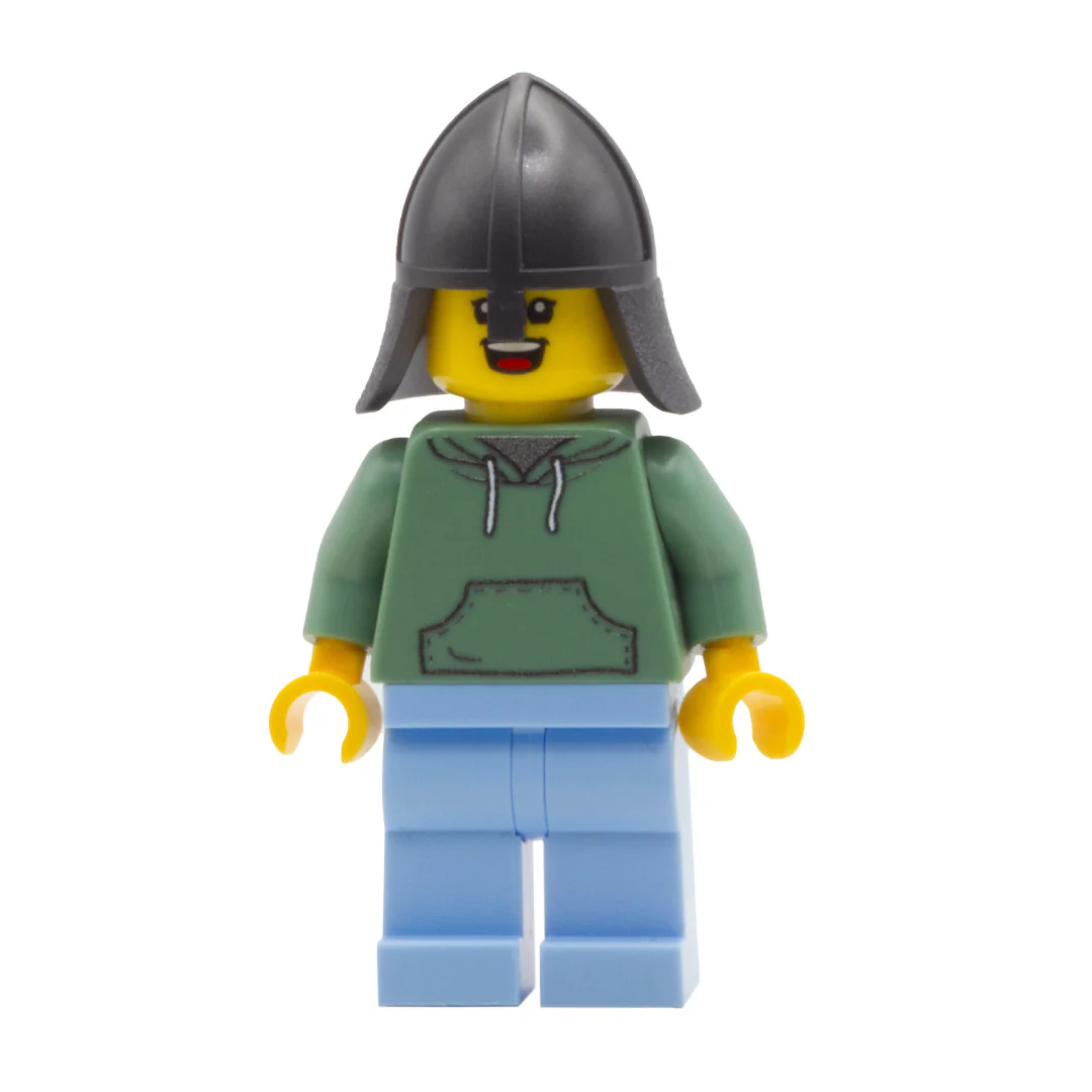 Warrior Helmet - LEGO Minifigure Piece - Image 3