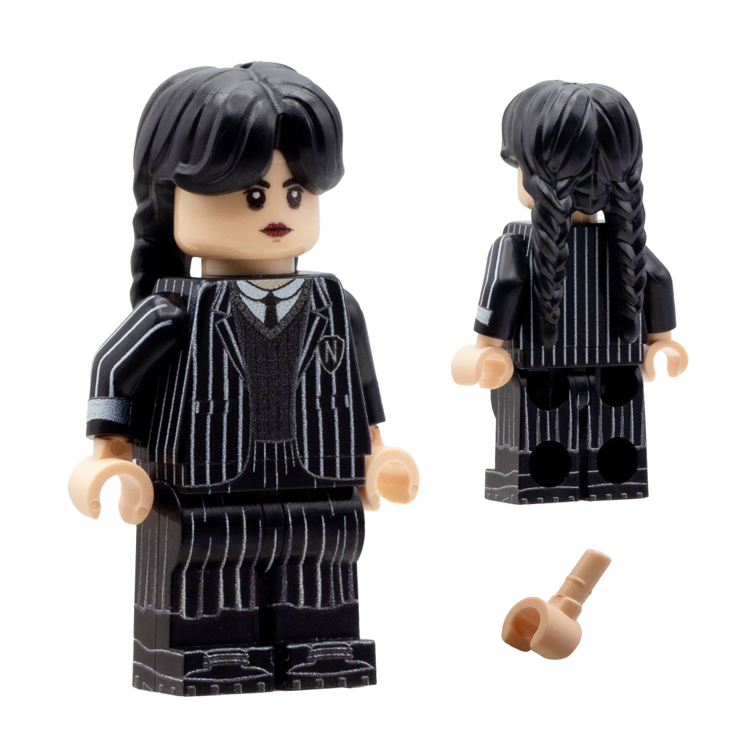 Wednesday & Enid - Custom Design Minifigure Set - Image 3