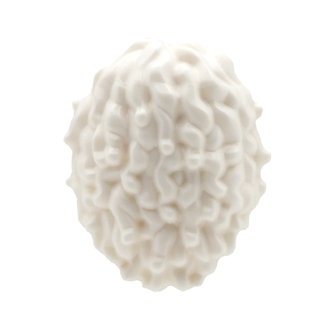 White Big Long Curly Hair - LEGO Minifigure Hair - Image 2