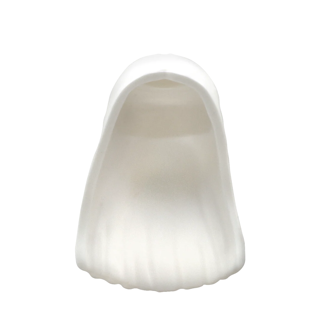 White Straight Long Hair - LEGO Minifigure Hair