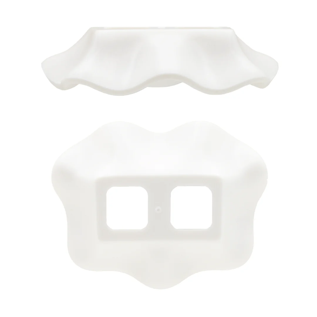 White Flowing Skirt - Minifigure Skirt - Image 3