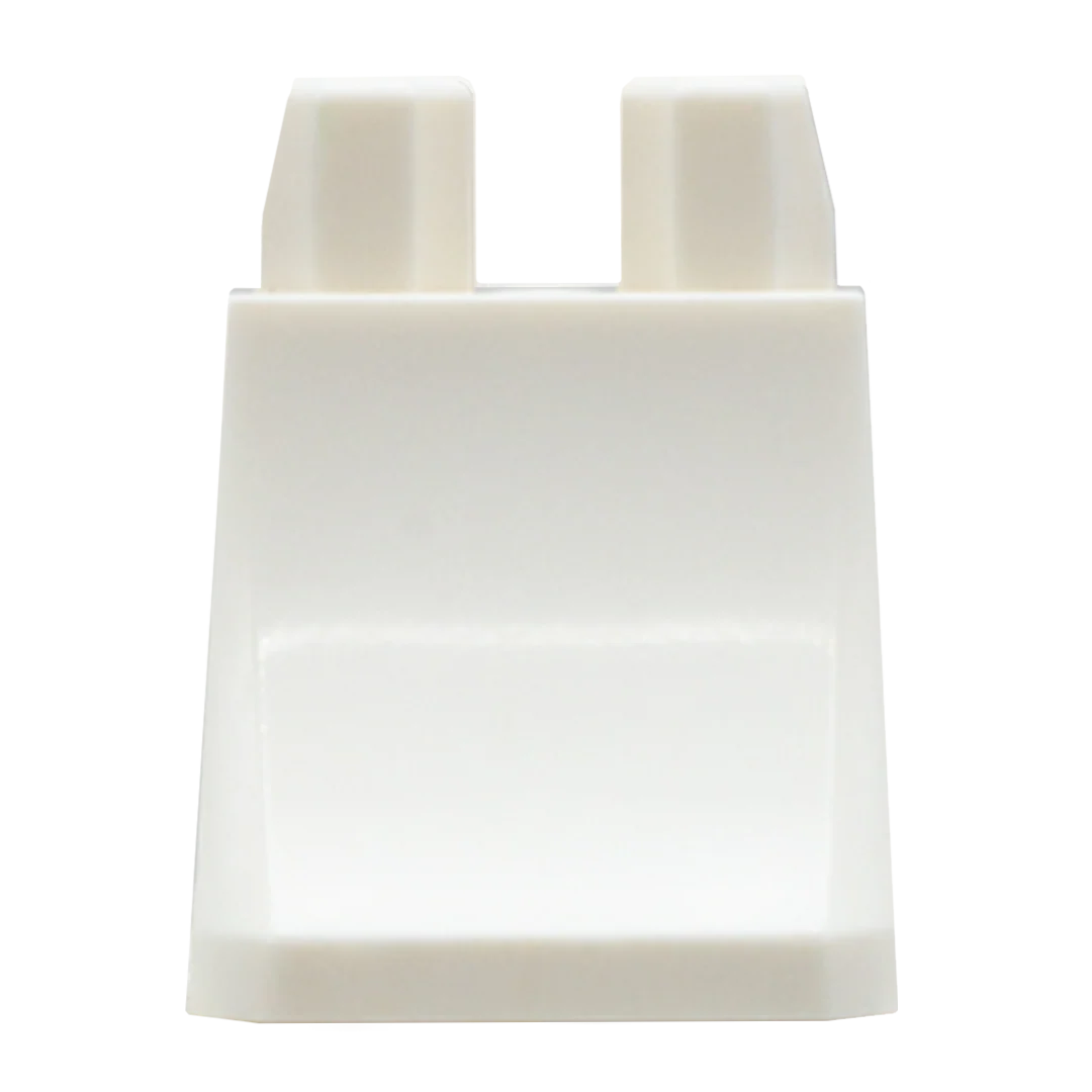 White Vintage Dress Skirt - Custom Design Lego Brick Skirt - Image 2