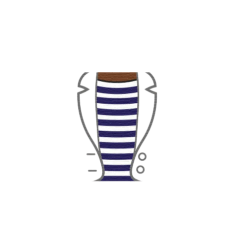 Women's Blazer and Striped Top - Custom Design Minifigure Torso - Image 40