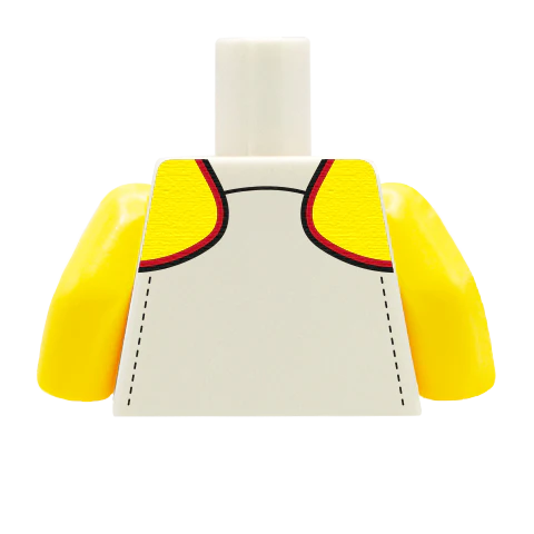 Women's Running Vest with Phone Armband - Custom Design Minifigure Torso - Image 19