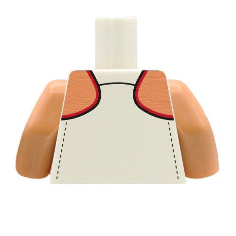 Women's Running Vest with Phone Armband - Custom Design Minifigure Torso - Image 21