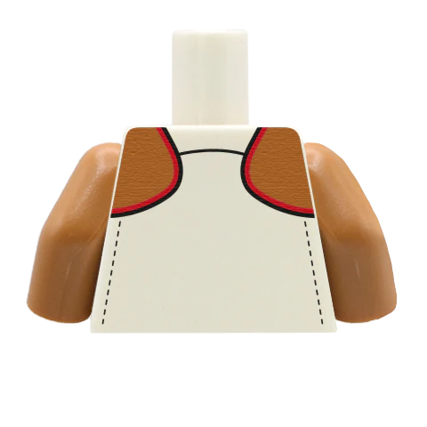 Women's Running Vest with Phone Armband - Custom Design Minifigure Torso - Image 22