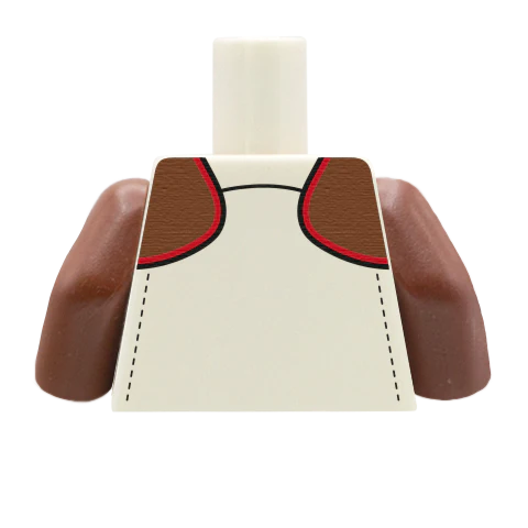Women's Running Vest with Phone Armband - Custom Design Minifigure Torso - Image 23