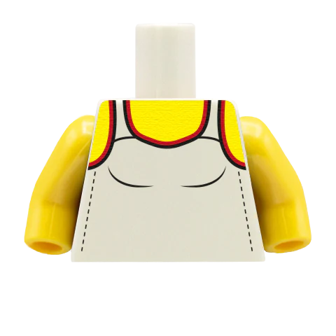 Women's Running Vest - Custom Design Minifigure Torso - Image 4